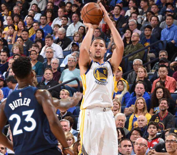 王牌阵容！勇士派出库巴追波穆的首发阵容时11胜0负.